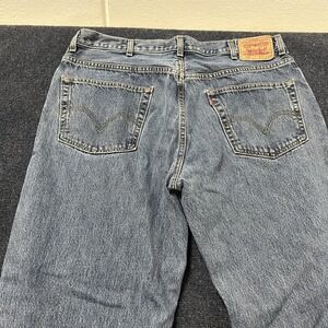 Levis 550 Jeans Mens 40x32 Blue Relaxed Fit Tapered Leg Denim Medium Wash